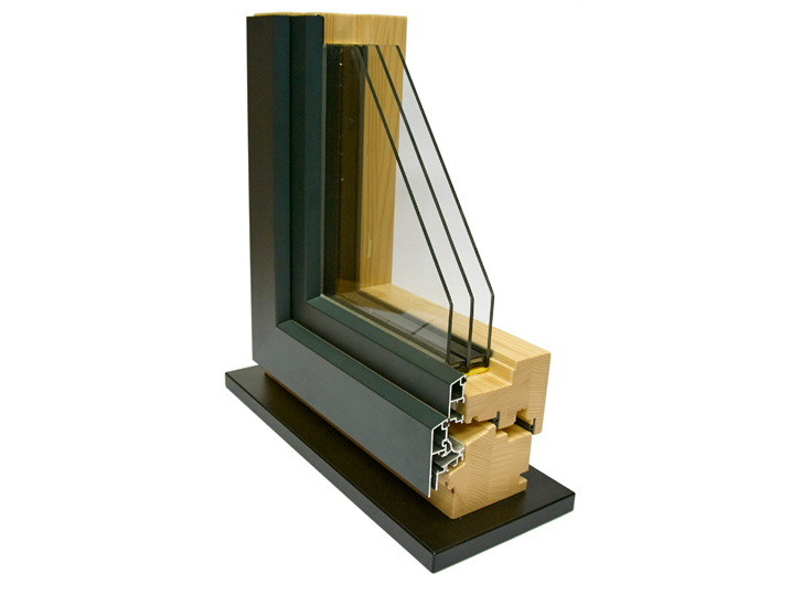 HARTLHAUS-Fertighaus-MaterialKonstruktion-Fenstermodell 3-fach-Wärmeschutzverglastes Fenstermodell